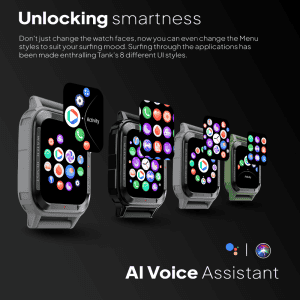 Fire-Boltt Smart Watch | Tank BSW070 | Green