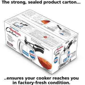 Hawkins Contura | 3 L Induction Bottom Pressure Cooker | SSC30 | Stainless Steel