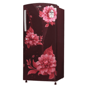 LLYOD Havells Direct Cool Standard Single Door Refrigerator | GLDC212SBWT2PB | 200 L/2 Star | Begonia Wine