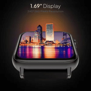 Fire-Boltt Ninja Fit Smartwatch | Full Touch with IP68 | Multi UI Screen  | Black | BSW063