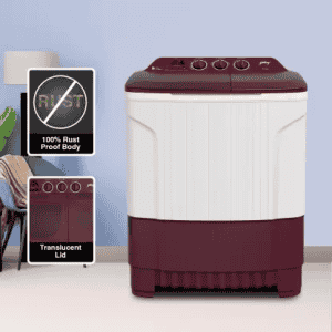 Godrej WSEDGE CLS 80 5.0 SN2 M WNRD  | Huricane dry spin Washing Machine Semi Automatic Top Load | 8 kg | 5 Star