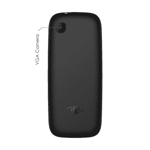 itel Ace2 Cam | Elegant Black