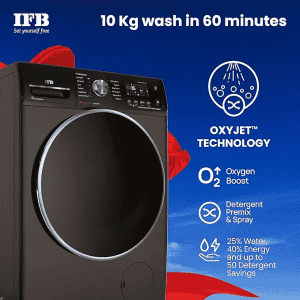 IFB Executive Plus MXC 1014 | AI Eco Inverter Fully Automatic Front Load Washing Machines with Wifi | 2023 Model | 10 Kg