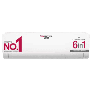 LG TSNQ19HNZE |  6 in 1 Convertible |  1.5 Ton 5 Star  | Dual Inverter Split AC with 4-Way Swing |   Copper Condenser |
