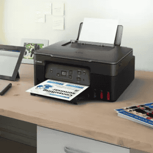 Canon PIXMA MegaTank G2770 Multi-function Color Ink Tank Printer | Black