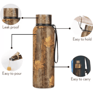 Cello DEEZEE KENT  | TUFF STEEL | 900 ml |  Flask