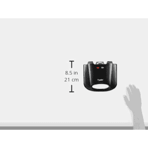Prestige Sandwich Toaster | Fixed Grill Plates | Black | PGMFB 41467