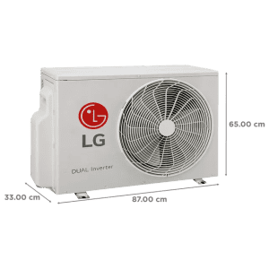 LG  Inverter Split A C | RS-Q24ENXE | 2 Ton/3 Star | White