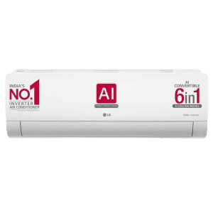 LG  Inverter Split A C | RS-Q24ENXE | 2 Ton/3 Star | White