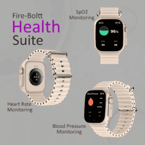 Fire-Boltt Warrior BSW105 | BT Calling Smartwatch | Largest Display | 1.96 inch