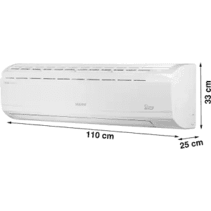 Voltas 243 Vectra Plus Split AC | 2 Ton | 3 Star Split AC | White