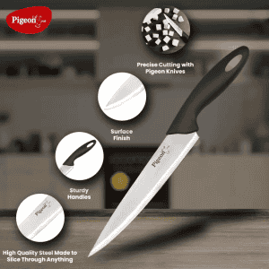 Pigeon by Stovekraft UTILITY COMBO-BROWN Kitchen Tool Set | Chopper