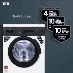 IFB Fully Automatic Front Load Washing Machine | DIVA AQUA BXS 6010 | 6 kg | Black, White