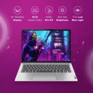 Lenovo IdeaPad Slim 5 Thin and Light Laptop | 82XE004RIN | AMD Ryzen 5 | Hexa Core 7530U | 16 GB | 512 GB SSD | Windows 11 Home With MS Office | 14 Inch | Cloud Grey