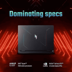 Acer AN16-41| AMD Ryzen 7 Octa Core 12th Gen 7840HS /16 GB/512GB SSD/RTX 4060-8GB / Gaming Laptop /16 Inch/Obsidian Black