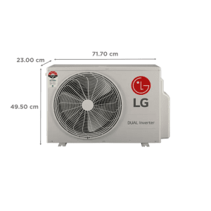 LG Dual Inverter Split AC | TS-Q12BNXE.AMLG | 1 Ton/ 3 Star | White