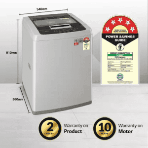 LG Fully Automatic Top Load Washing Machine | 7.5 kg | T75SPSF1Z