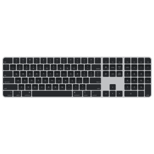 Apple Rechargeable Bluetooth Wireless Keyboard with Number Pad | Touch ID | Black