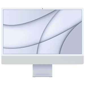 Apple iMac 24 Inch 4.5K Retina Display 2023 | M3 Chip  8GB/256GB | macOS | Silver