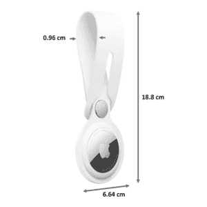 Apple AirTag Loop Lightweight and Durable | White