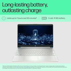 HP Laptop | Intel Core i5 | 12th Gen | 1235U | 8 GB | 512 GB SSD | 15s fq5329TU | Silver
