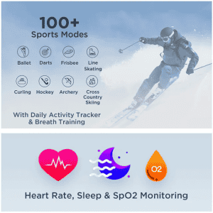 boAt Wave Arcade Bluetooth Calling Smartwatch | 1.81 Inch | Active Black