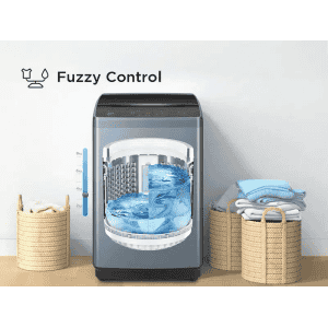 TCL | 6 kg | 6 Wash Program Magic Filter Fully Automatic Top Load Washing Machine Black, Grey
