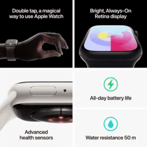 Apple Watch Series 9 | GPS + Cellular 45mm | RED Case & RED Sport Band