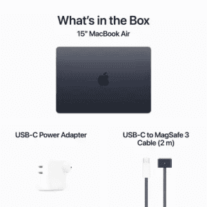 Apple MacBook Air M3 | 8 GB | 256 GB SSD | MRYU3HN/A | Midnight