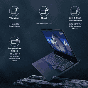 Lenovo IdeaPad Gaming 3 Gaming Laptop |  82S9017TIN | Intel Core i5 12450H | 15.6" | 16GB/512GB SSD/Win11/Office 2021/NVIDIA RTX 3050 4GB/Alexa | Onyx Grey