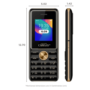 SAREGAMA Carvaan | 2GB | Dual SIM | Tamil | Rear Camera | Classic Black | CM281