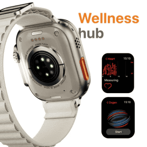 Fire-Boltt Oracle Wi-Fi+4G SIM Android OS Wristphone | 49 mm | In Built GPS | Crystal Tide Strap