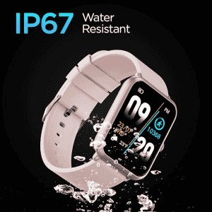 Fire-Boltt Ninja Call Pro Smart Watch Dual Chip Bluetooth Calling | Pink