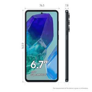 Samsung Galaxy M55 5G | 8 GB | 128 GB | Denim Black