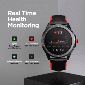 BOAT FLASH SMART WATCH | MOON RED