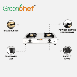 Greenchef Economy LPG Gas Stove | 2 Burner