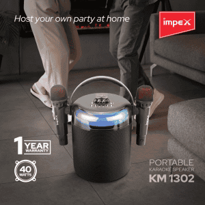 Impex Portable karaoke speaker | KM 1305
