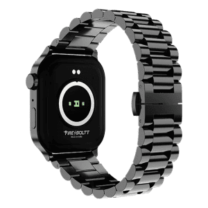 FIRE BOLTT RISE LUXE BSW204 BLACK METAL | SMART WATCH
