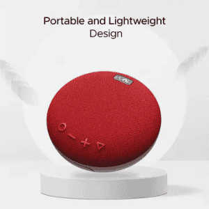 boAt Stone Portable Bluetooth Speaker | 190 | 5W | Water Resistant | Raging Red