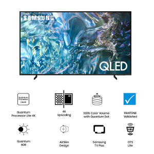 Samsung 4K Ultra HD Smart QLED TV | 139 cm (55 inch ) | QA55Q60DAULXL
