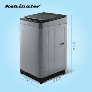 Kelvinator | KWT-N80ETSSN | 8.0 Kg | Top Loading Fully Automatic Washing Machine