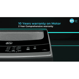 BPL | BTW-7000MXSG |  7 Kg | Fully Automatic Top Loading Washing Machine | Silver Grey