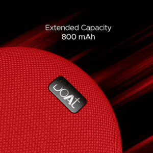 boAt Stone Portable Bluetooth Speaker | 190 | 5W | Water Resistant | Raging Red