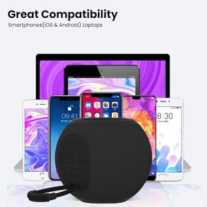 Portronics Resound Bowl Portable Bluetooth Speaker  | 5W | Black