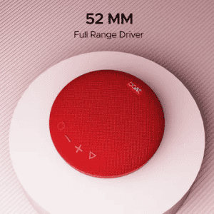 boAt Stone Portable Bluetooth Speaker | 190 | 5W | Water Resistant | Raging Red