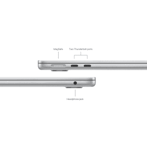 Apple Mac Book Air 13 | MRYP3HN/A  MacBook Air | Apple M3 chip | 8 GB | 512 GB SSD | Liquid Retina | 34.544 cm | 13.6 inch | Silver