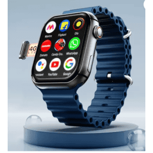 Fire-Boltt Dream WristPhone - 4G SIM/LTE/WiFi | Android OS | Play store unlimited apps | GPS Smartwatch | Aqua Surge