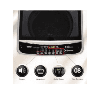 LG 8 kg Fully Automatic Top Load Washing Machine | T80SPSF1Z