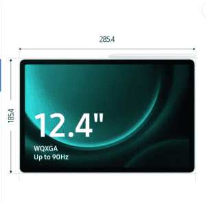 SAMSUNG Galaxy Tab S9 FE+ 12 GB RAM | 256 GB ROM with Wi-Fi Only Tablet | Lavender