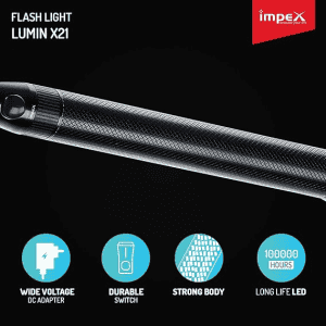 Impex Flash Light X21 Torch | Lumin X21